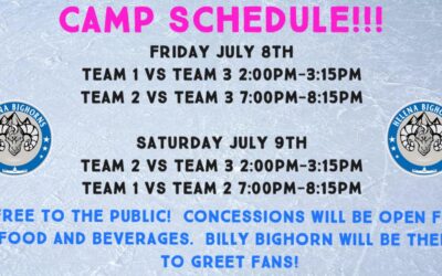 CAMP SCHEDULE