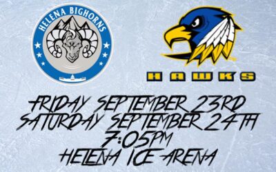 HELENA BIGHORNS VS SHERIDAN HAWKS THIS WEEKEND!