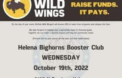 BOOSTER CLUB FUNDRAISER TODAY