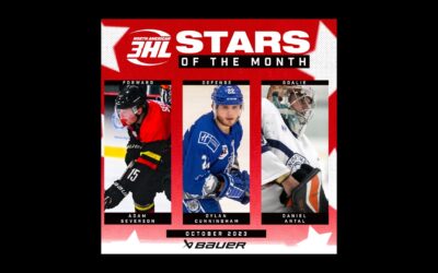 NA3HL announces monthly player awards for October