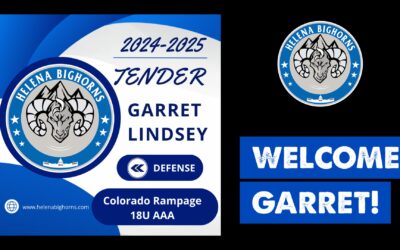 garret lindsey tendered for the 2024-2025 season