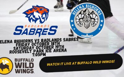 HELENA ON THE ROAD THIS WEEKEND FOR FIRST GAMES AGAINST THE SABRES