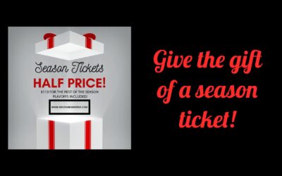 season tickets half price